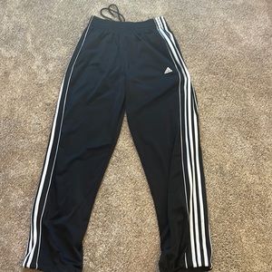 Adidas size medium black track pants